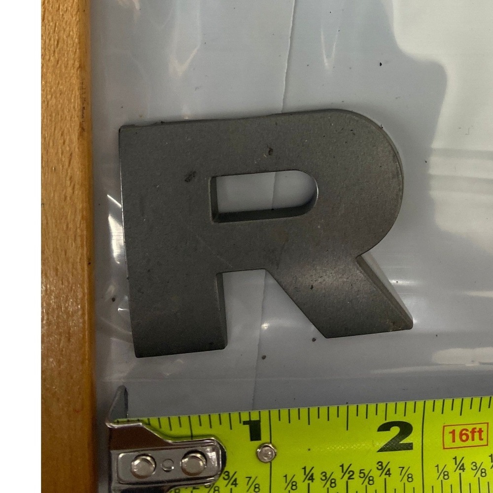 Black A Letter Emblem Badge OEM R